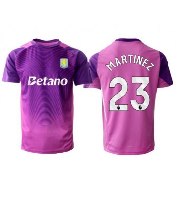 Aston Villa Emiliano Martinez #23 Målmand Tredjetrøje 2025-26 Kortærmet